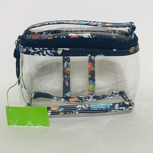 Vera Bradley NWT Clear Toiletry Bag
